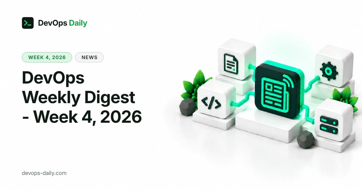 DevOps Weekly Digest - Week 4, 2026