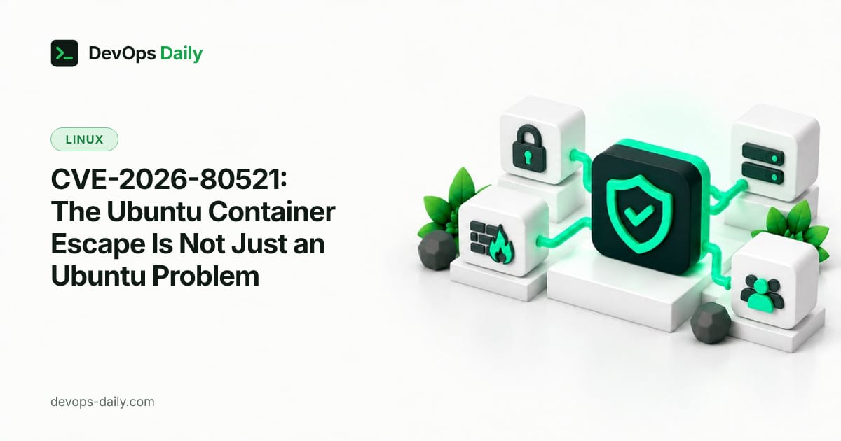 CVE-2026-80521: The Ubuntu Container Escape Is Not Just an Ubuntu Problem