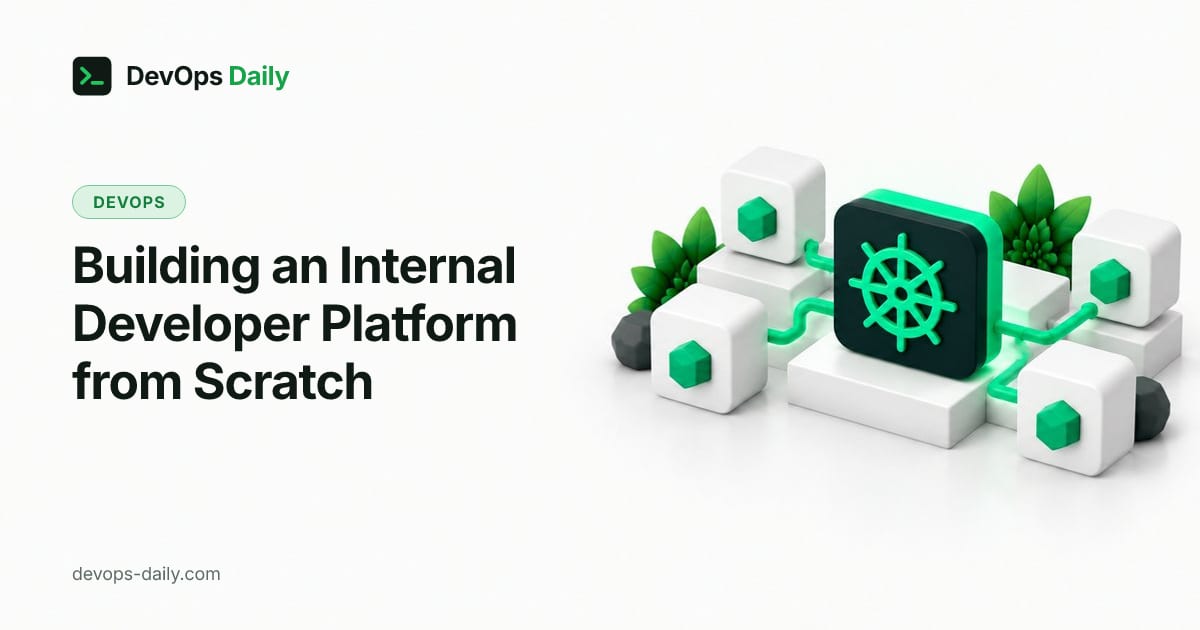 Building an Internal Developer Platform from Scratch