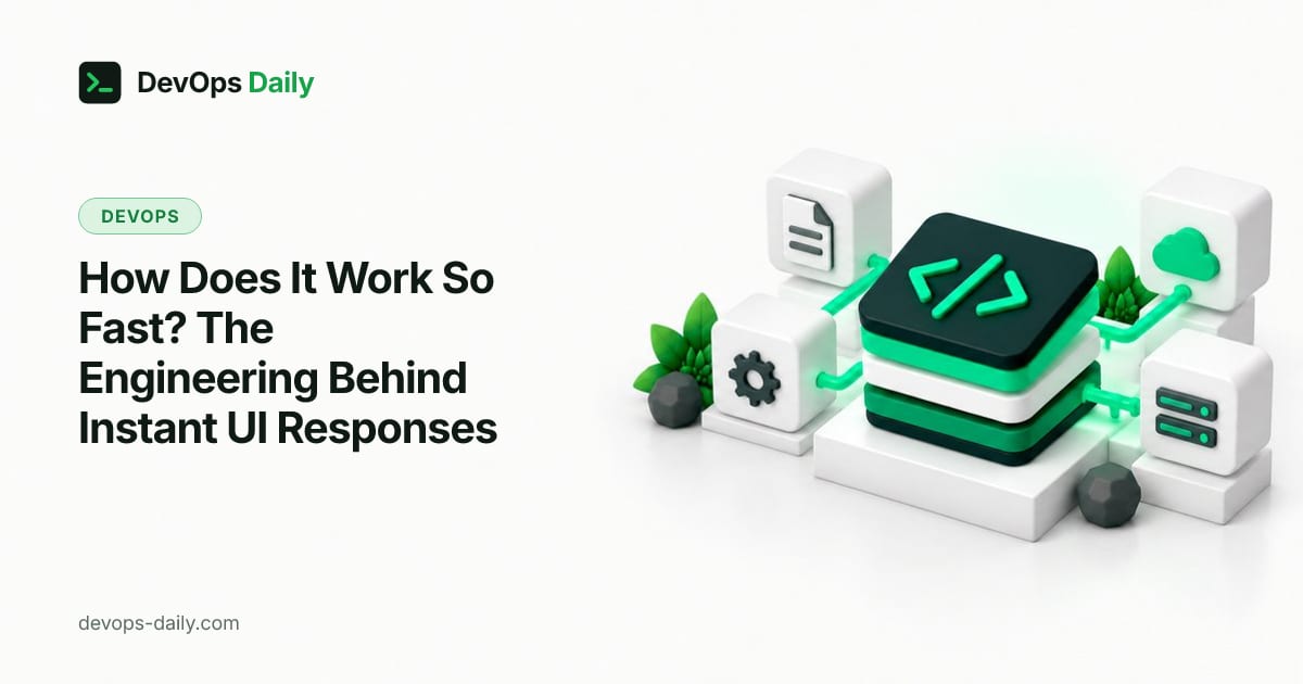 How Does It Work So Fast? The Engineering Behind Instant UI Responses
