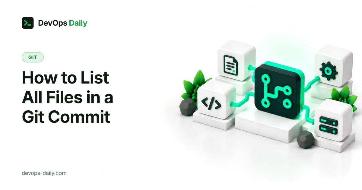 How to List All Files in a Git Commit
