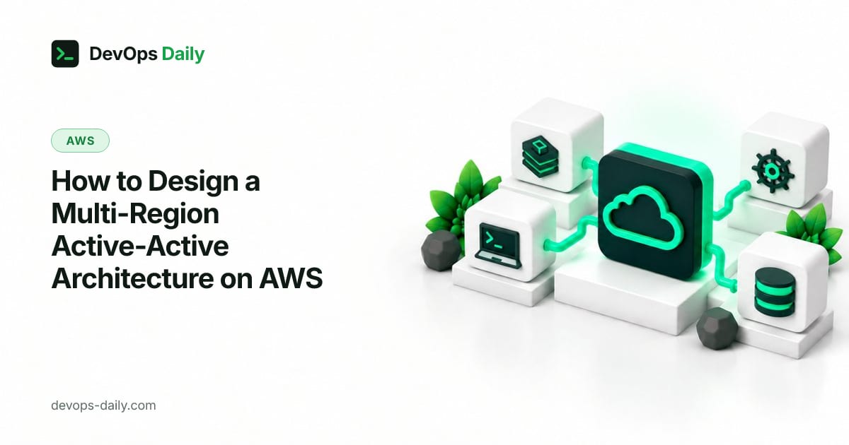 How to Design a Multi-Region Active-Active Architecture on AWS
