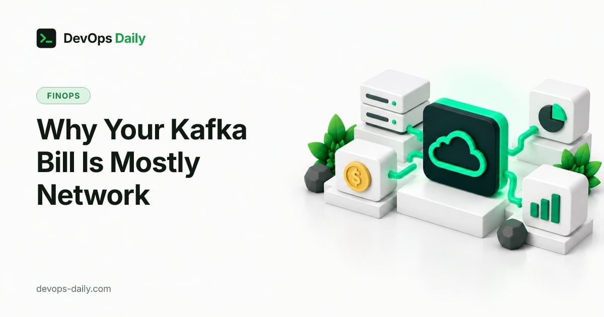 Why Your Kafka Bill Is Mostly Network